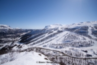 Overview of slopes in Hemsedal. Photo: Simen Berg
